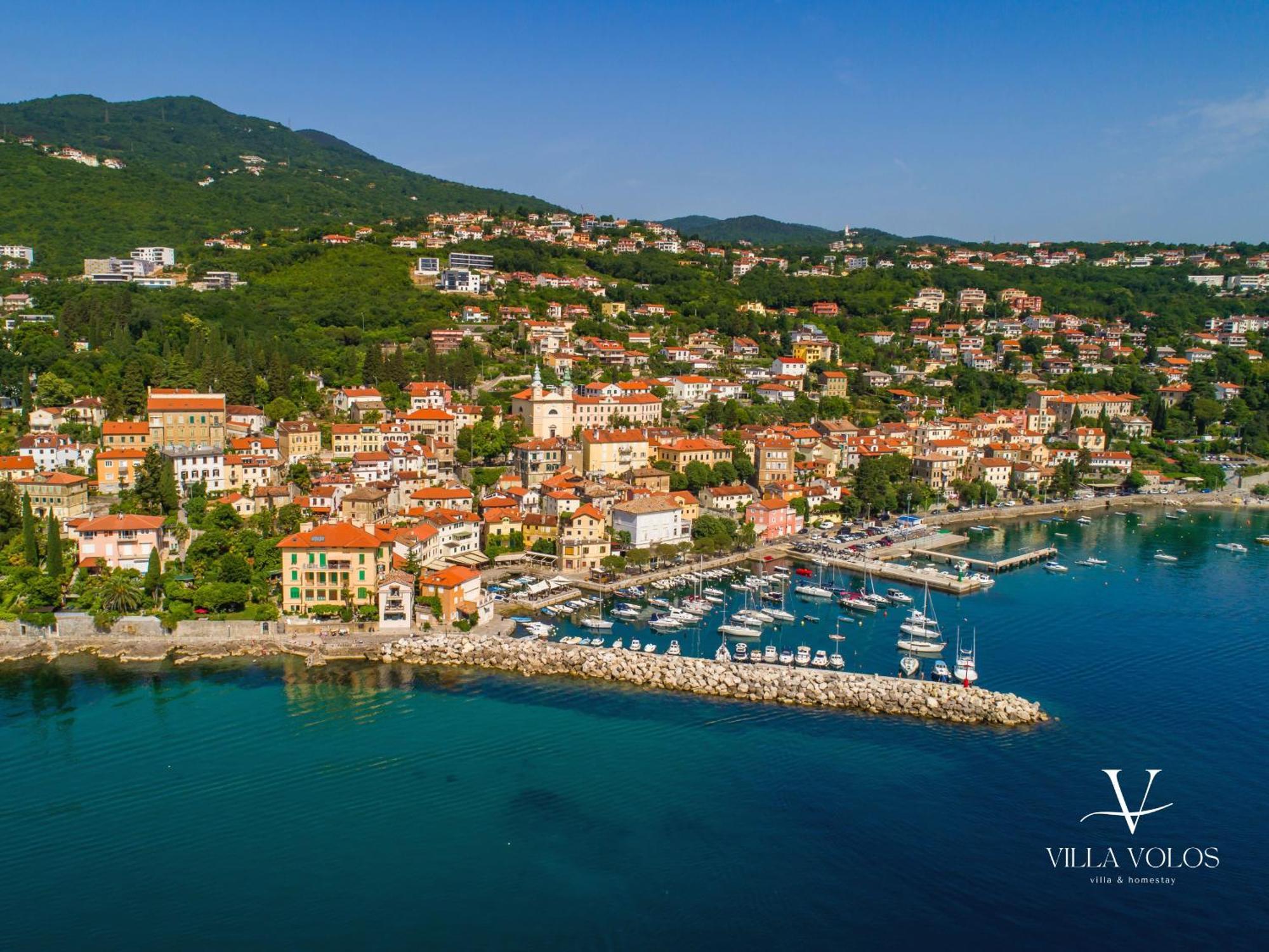 Volos Karmen With Roof Terrace, Sea View, Free Private Parking Opatija